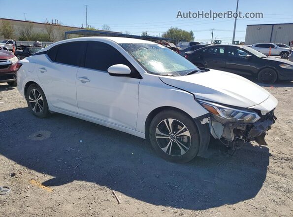 3N1AB8CV0PY241399 2023 NISSAN SENTRA White Delantero derecho