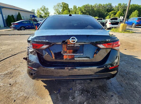 3N1AB8CV0PY284091 2023 NISSAN SENTRA Black Rear view