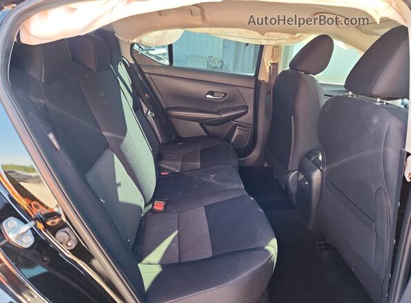 3N1AB8CV0PY284091 2023 NISSAN SENTRA Black Rear seats view