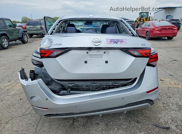 3N1AB8CV0PY289016 2023 NISSAN SENTRA Silver Widok z tyłu