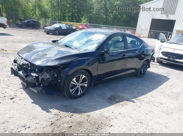 3N1AB8CV0PY289890 2023 NISSAN SENTRA Black Передня ліва чверть