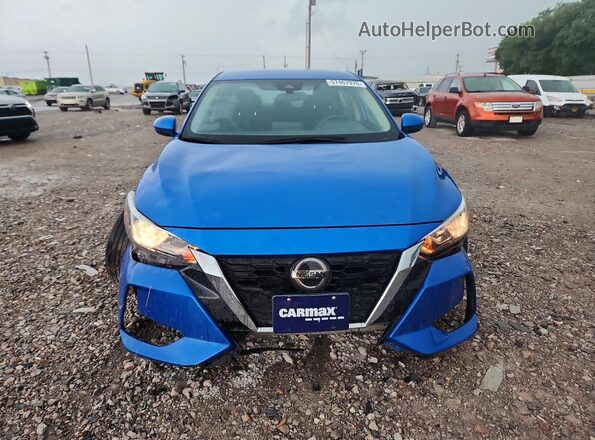 3N1AB8CV0PY290800 2023 NISSAN SENTRA Blue წინა ხედი