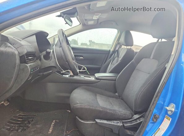 3N1AB8CV0PY290800 2023 NISSAN SENTRA Blue წინა სალონის ხედი