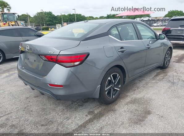 3N1AB8CV0RY208633 2024 NISSAN SENTRA Серый Задняя правая четверть