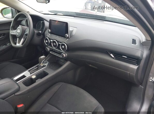 3N1AB8CV0RY208633 2024 NISSAN SENTRA Серый Вид салона спереди