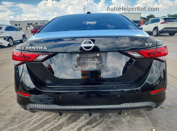 3N1AB8CV0RY257198 2024 NISSAN SENTRA Black Вид ззаду
