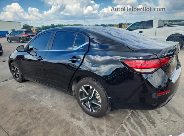 3N1AB8CV0RY257198 2024 NISSAN SENTRA Black Задня ліва чверть