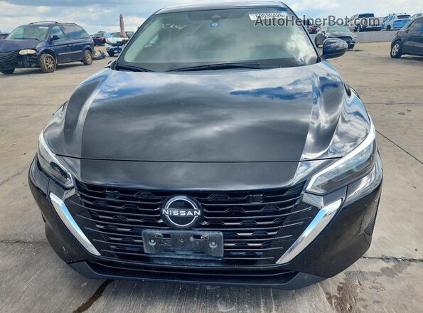 3N1AB8CV0RY257198 2024 NISSAN SENTRA Black Вид спереду