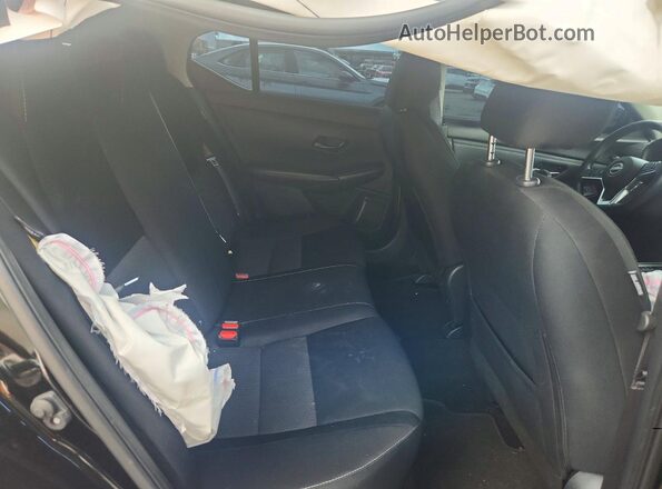 3N1AB8CV0RY257198 2024 NISSAN SENTRA Black Вид задніх сидінь
