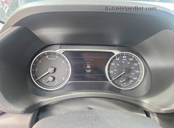 3N1AB8CV0RY257198 2024 NISSAN SENTRA Black Вид щитка приладів