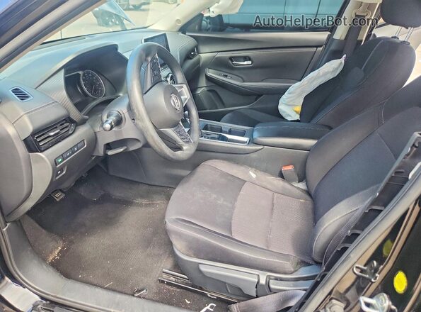 3N1AB8CV0RY257198 2024 NISSAN SENTRA Black Вид салону спереду