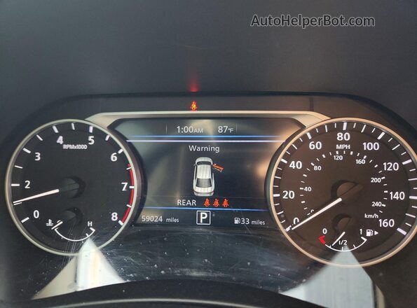 3N1AB8CV0RY267732 2024 NISSAN SENTRA Белый Вид щитка приборов