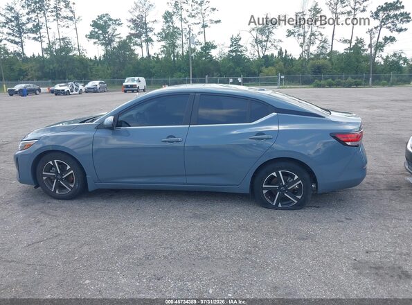 3N1AB8CV0RY283705 2024 NISSAN SENTRA Blue Vista interior de 360 grados