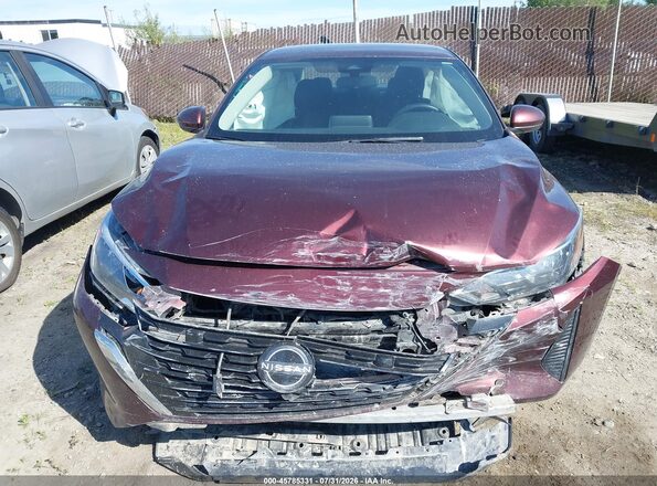 3N1AB8CV0RY302317 2024 NISSAN SENTRA Purple Dashboard view
