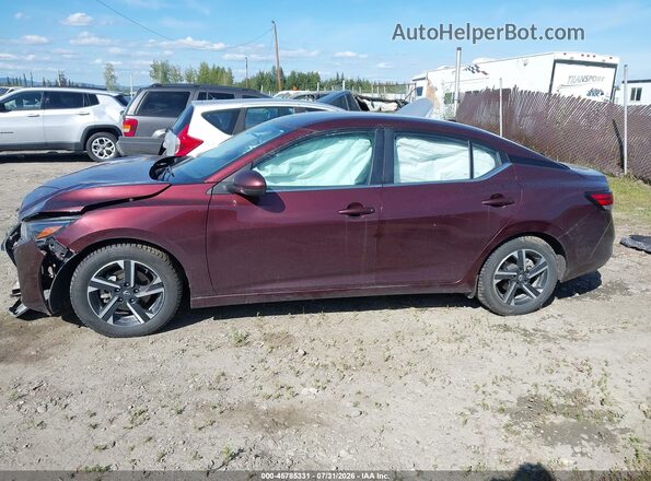 3N1AB8CV0RY302317 2024 NISSAN SENTRA Purple Rear interior view
