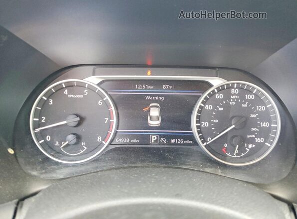 3N1AB8CV0RY336497 2024 NISSAN SENTRA Gray Вид щитка приладів