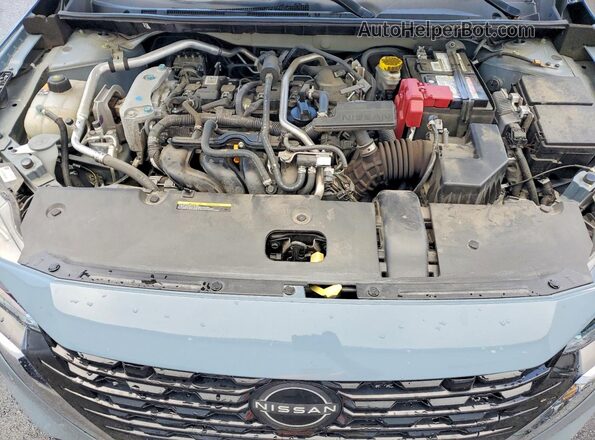 3N1AB8CV0RY336497 2024 NISSAN SENTRA Gray Вид задньої частини салону
