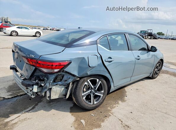 3N1AB8CV0RY339660 2024 NISSAN SENTRA Синий Задняя правая четверть