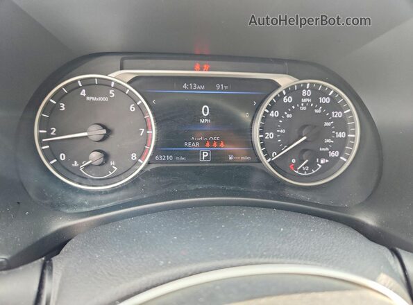 3N1AB8CV0RY339660 2024 NISSAN SENTRA Синий Вид щитка приборов