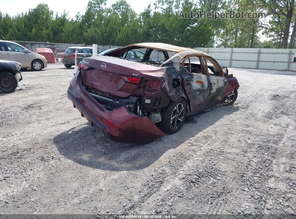 3N1AB8CV0RY352568 2024 NISSAN SENTRA Burgundy Հետևի աջ