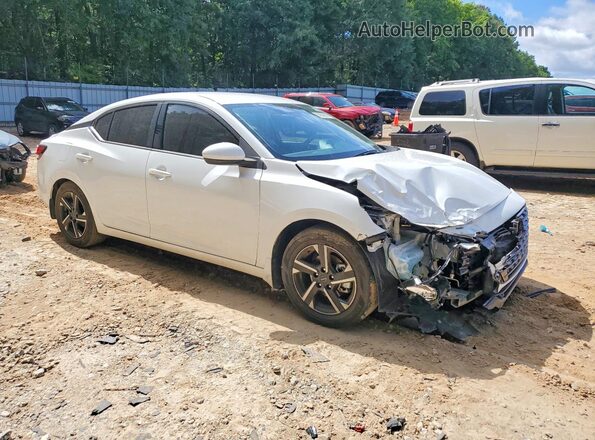 3N1AB8CV0SY204233 2025 NISSAN SENTRA Белый Передняя правая четверть
