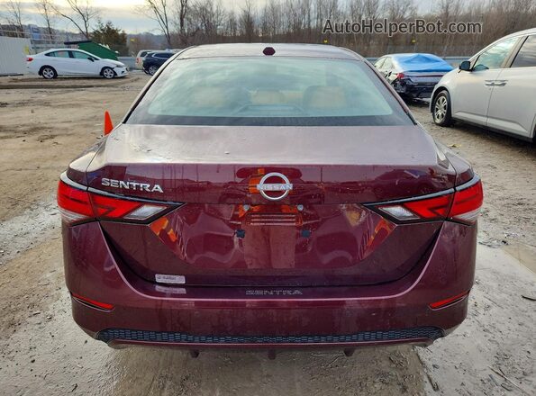 3N1AB8CV0SY212073 2025 NISSAN SENTRA Brown Rear view