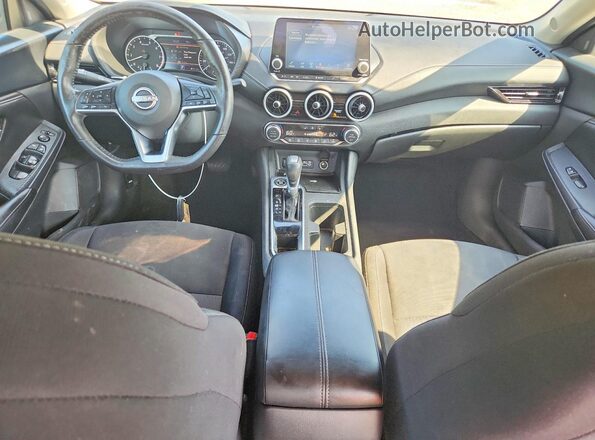 3N1AB8CV0SY218407 2025 NISSAN SENTRA Blue Widok deski rozdzielczej