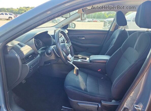 3N1AB8CV0SY218407 2025 NISSAN SENTRA Blue Widok wnętrza z przodu