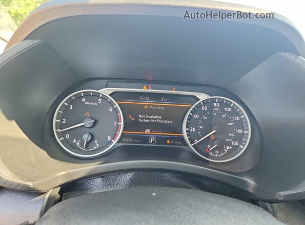 3N1AB8CV0SY218407 2025 NISSAN SENTRA Blue Widok zestawu wskaźników