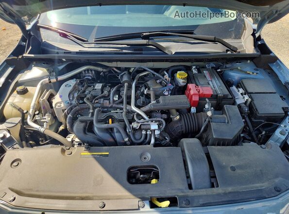 3N1AB8CV0SY218407 2025 NISSAN SENTRA Blue Widok wnętrza z tyłu