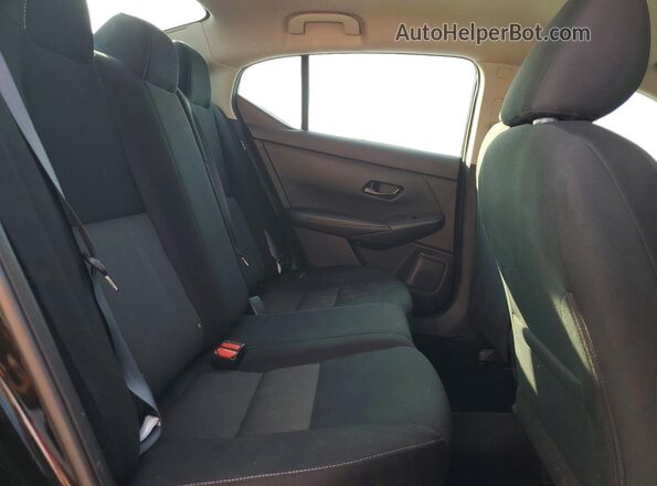 3N1AB8CV0SY229441 2025 NISSAN SENTRA Black Rear seats view