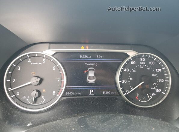 3N1AB8CV0SY236695 2025 NISSAN SENTRA Серый Вид щитка приборов
