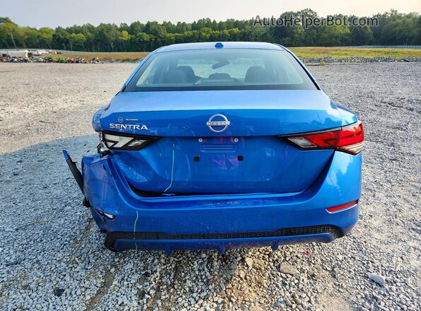 3N1AB8CV0SY259491 2025 NISSAN SENTRA Blue Widok z tyłu