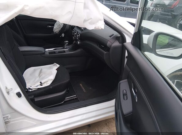 3N1AB8CV0SY264044 2025 NISSAN SENTRA Белый Вид салона спереди
