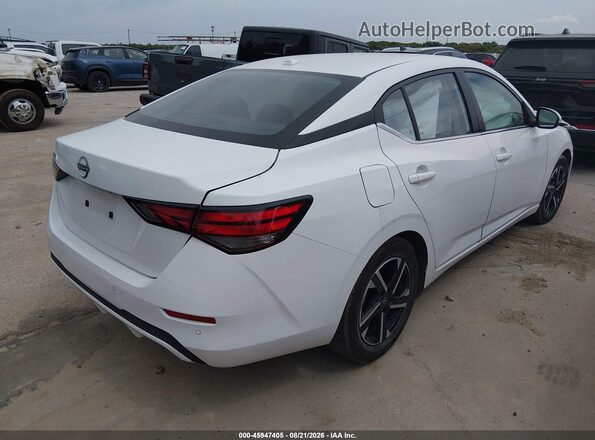 3N1AB8CV0SY264044 2025 NISSAN SENTRA Белый Задняя правая четверть