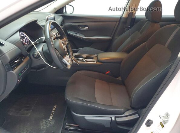 3N1AB8CV0SY280776 2025 NISSAN SENTRA Белый Вид салона спереди