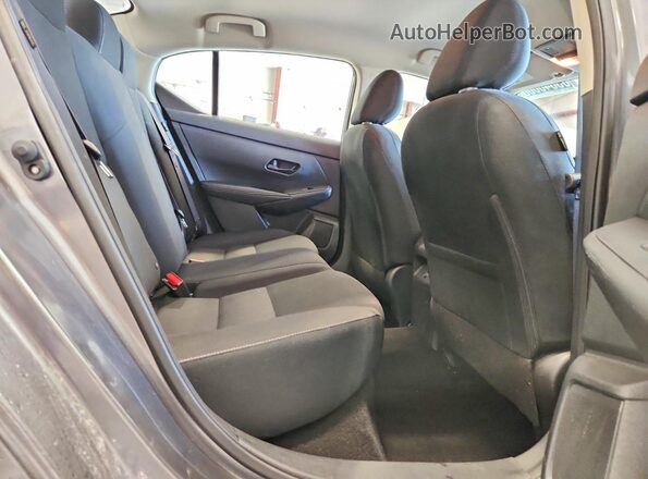3N1AB8CV0SY284021 2025 NISSAN SENTRA Gray უკანა სავარძლების ხედი