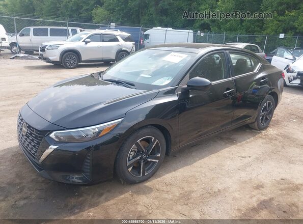 3N1AB8CV0SY291700 2025 NISSAN SENTRA Black Передня ліва чверть