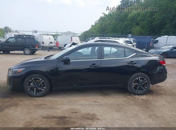 3N1AB8CV0SY291700 2025 NISSAN SENTRA Black Панорамний вид салону 360°