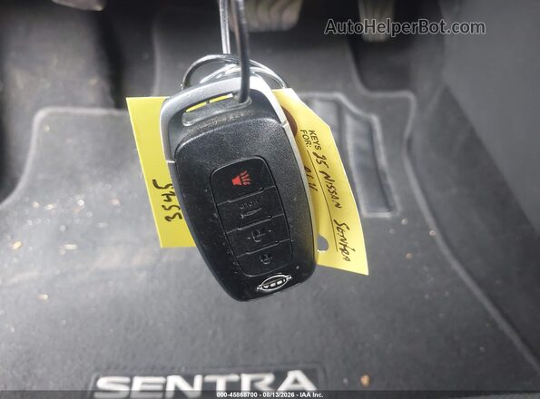 3N1AB8CV0SY291700 2025 NISSAN SENTRA Black Вид панелі приладів