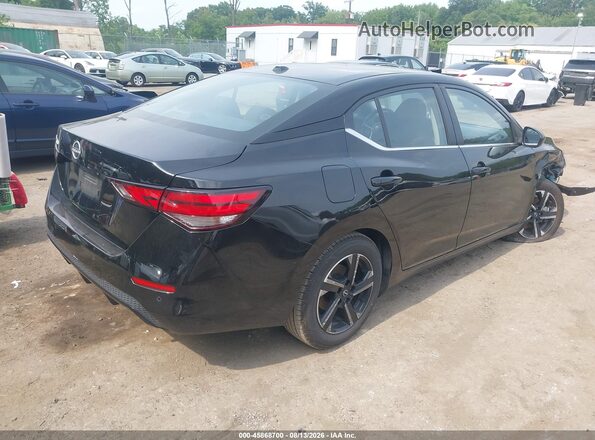 3N1AB8CV0SY291700 2025 NISSAN SENTRA Black Задня права чверть