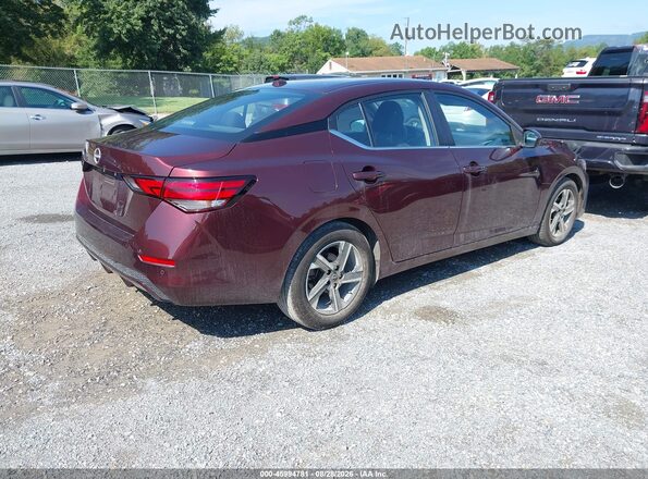 3N1AB8CV0SY292619 2025 NISSAN SENTRA Red Trasero derecho