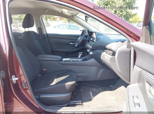 3N1AB8CV0SY292619 2025 NISSAN SENTRA Red Vista interior delantera