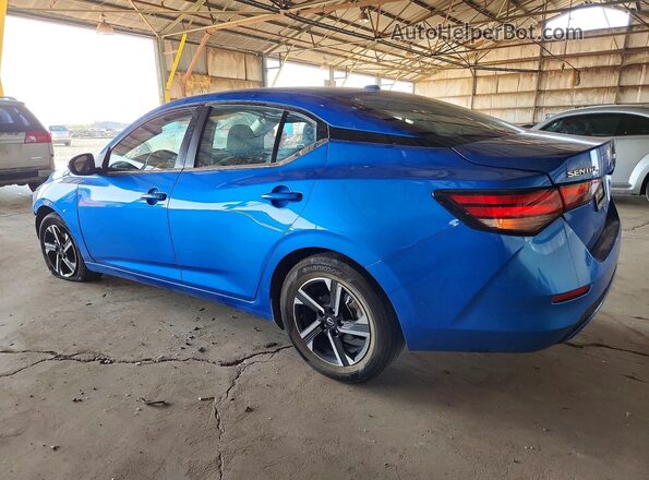 3N1AB8CV0SY293916 2025 NISSAN SENTRA Blue Rear left