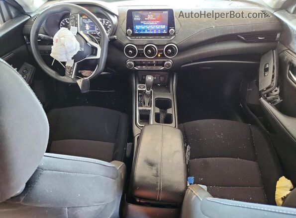 3N1AB8CV0SY293916 2025 NISSAN SENTRA Blue Dashboard view
