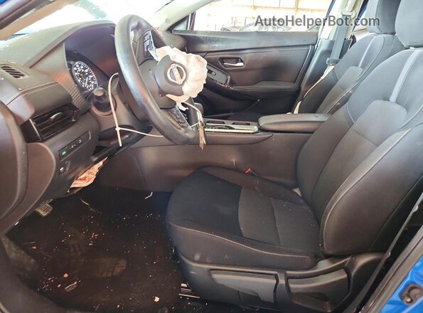 3N1AB8CV0SY293916 2025 NISSAN SENTRA Blue Front interior view