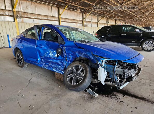 3N1AB8CV0SY293916 2025 NISSAN SENTRA Blue Front right