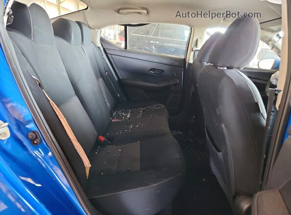 3N1AB8CV0SY293916 2025 NISSAN SENTRA Blue Rear seats view