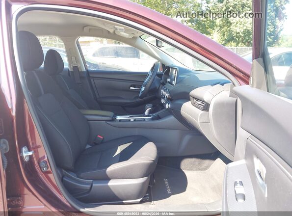 3N1AB8CV0SY294726 2025 NISSAN SENTRA Красный Вид салона спереди
