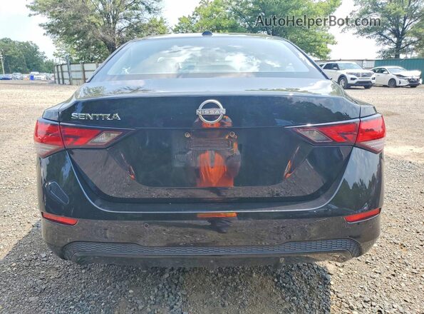 3N1AB8CV0SY306647 2025 NISSAN SENTRA Black უკანა ხედი